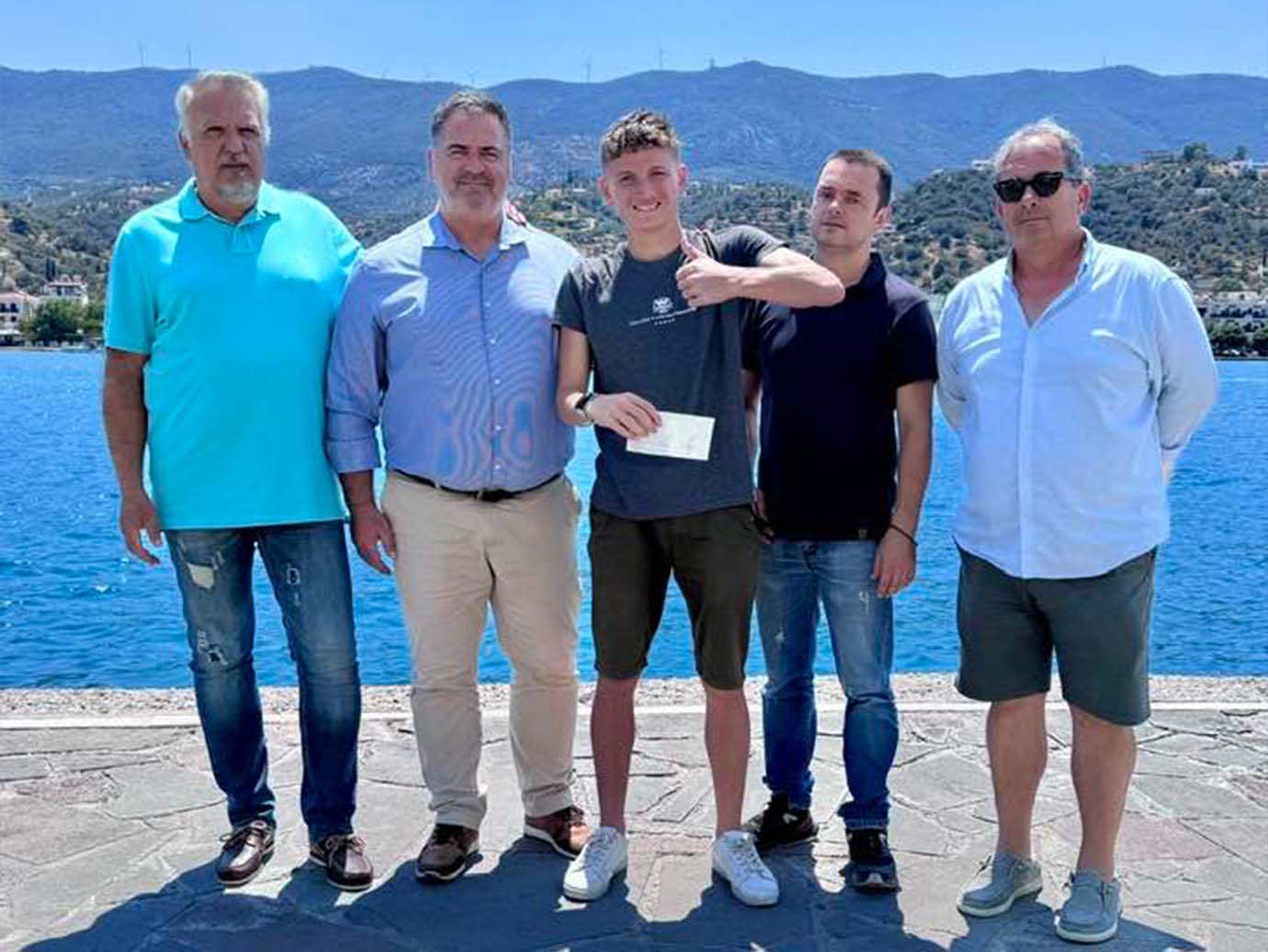 Χορηγία στον αθλητή Αντώνη Λάφη (2024)